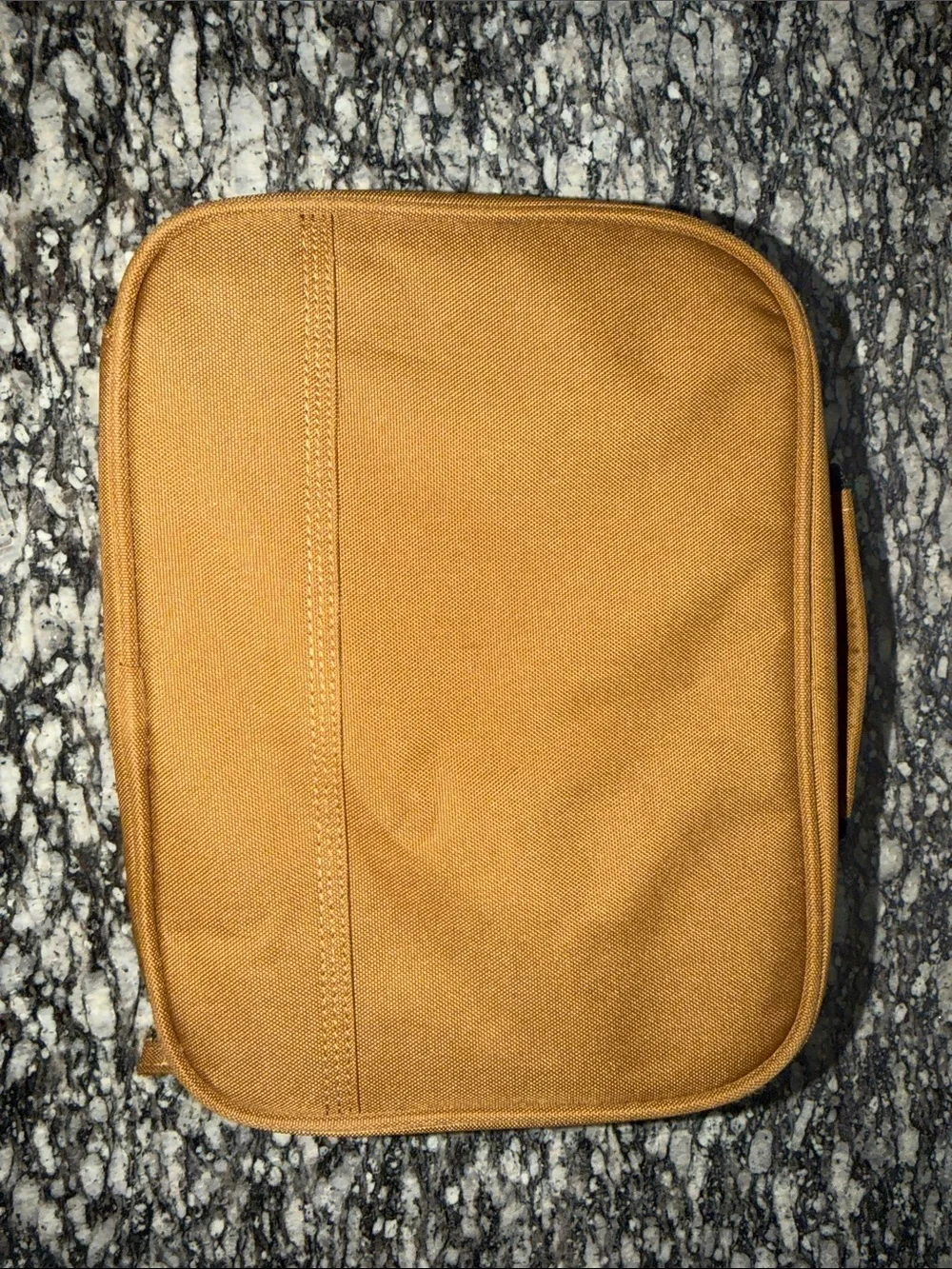 Carhartt Caramel Canvas Toiletry Organizer Pouch